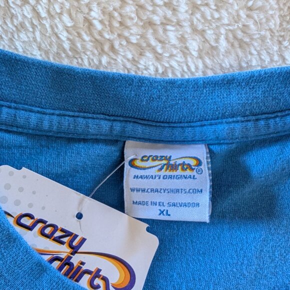 Men's stingray hawaiian t shirt *NEW* - Picture 3 of 6